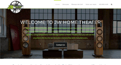 Desktop Screenshot of jwhometheater.com